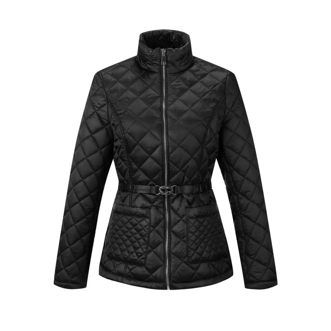 Susi™|gefütterte Jacke mit Karomuster
