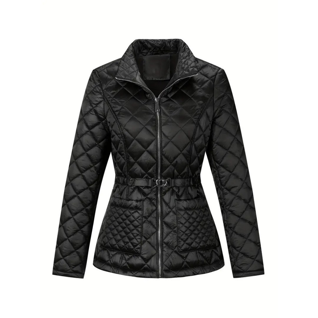 Susi™|gefütterte Jacke mit Karomuster