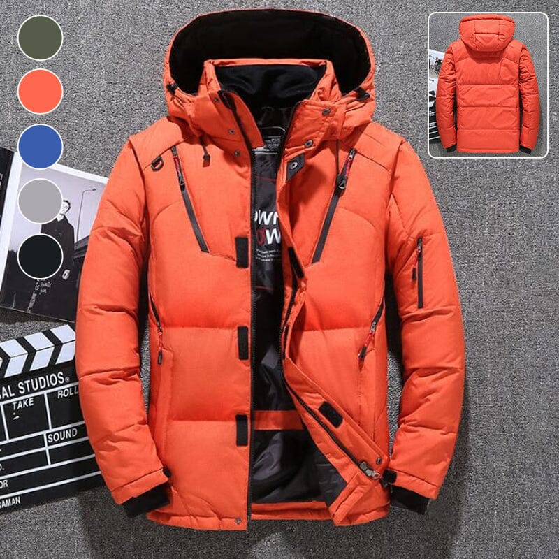 Florian™ | warme Winterjacke in verschiedenen Farben mit Kapuze