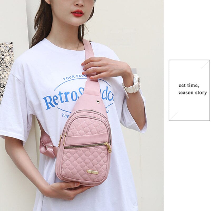 Talia™ | Damen-Stepp-Brusttasche
