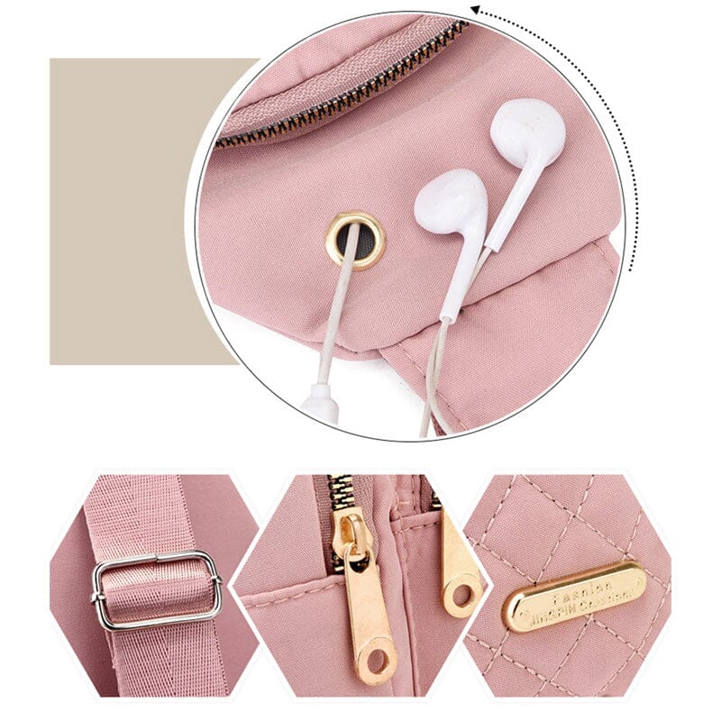 Talia™ | Damen-Stepp-Brusttasche