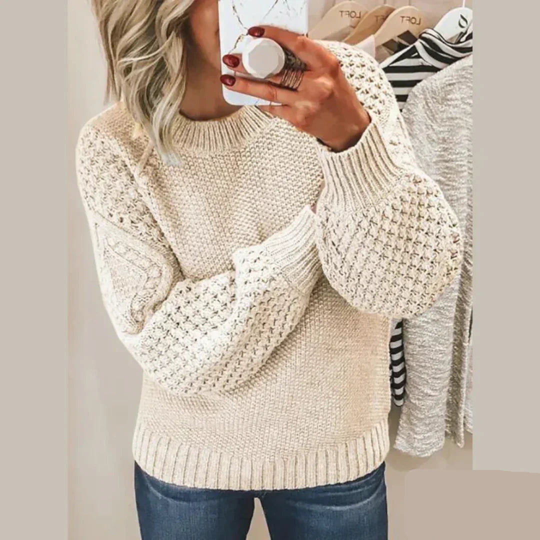 Isabell™|Kabelstrick Pullover