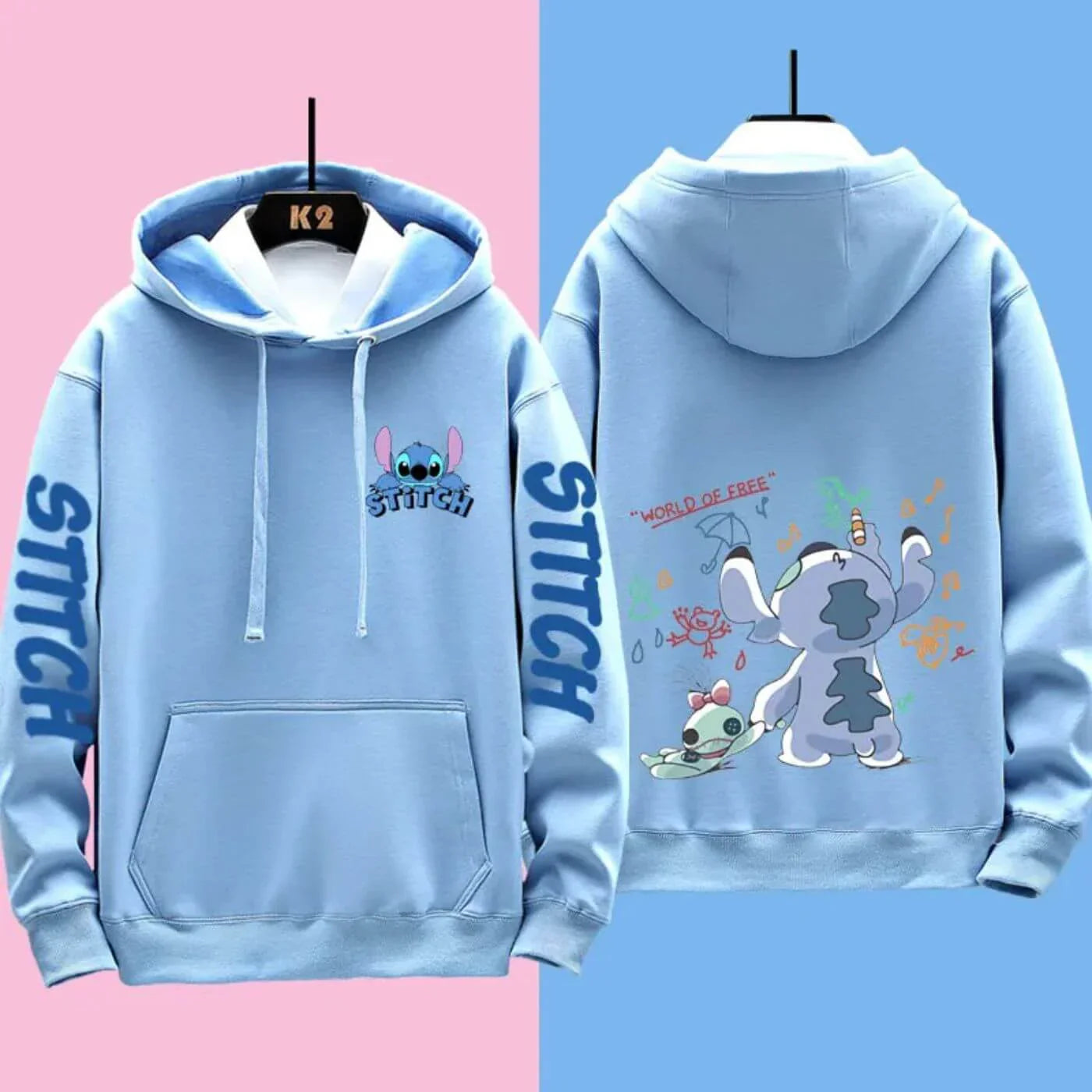 Kevin™ | Gemütlicher Stitch Kapuzenpullover