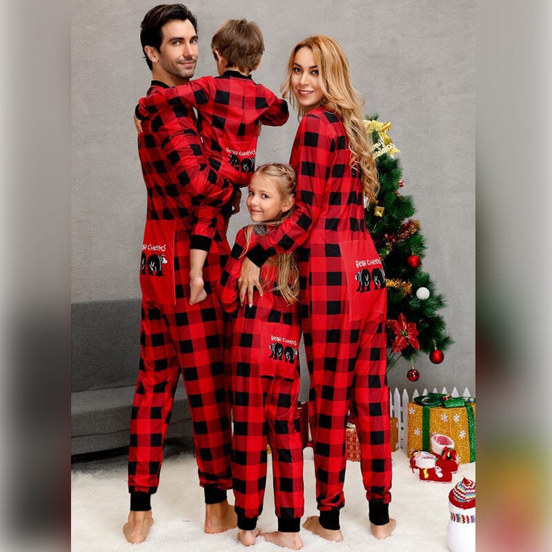 Luis™ | Karierter Pyjama-Einteiler