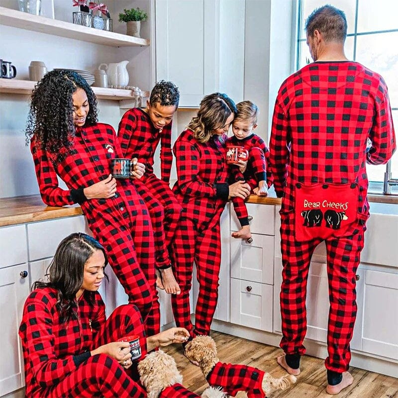 Luis™ | Karierter Pyjama-Einteiler