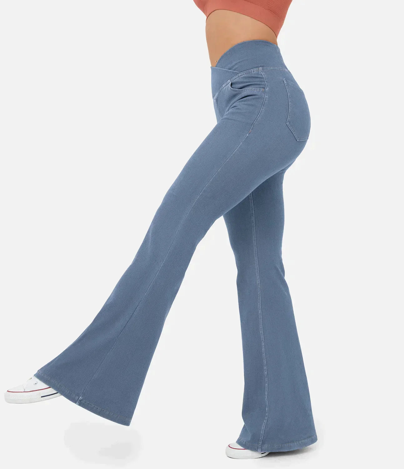Carolin™ | Dehnbare Röhrenjeans mit hoher Taille