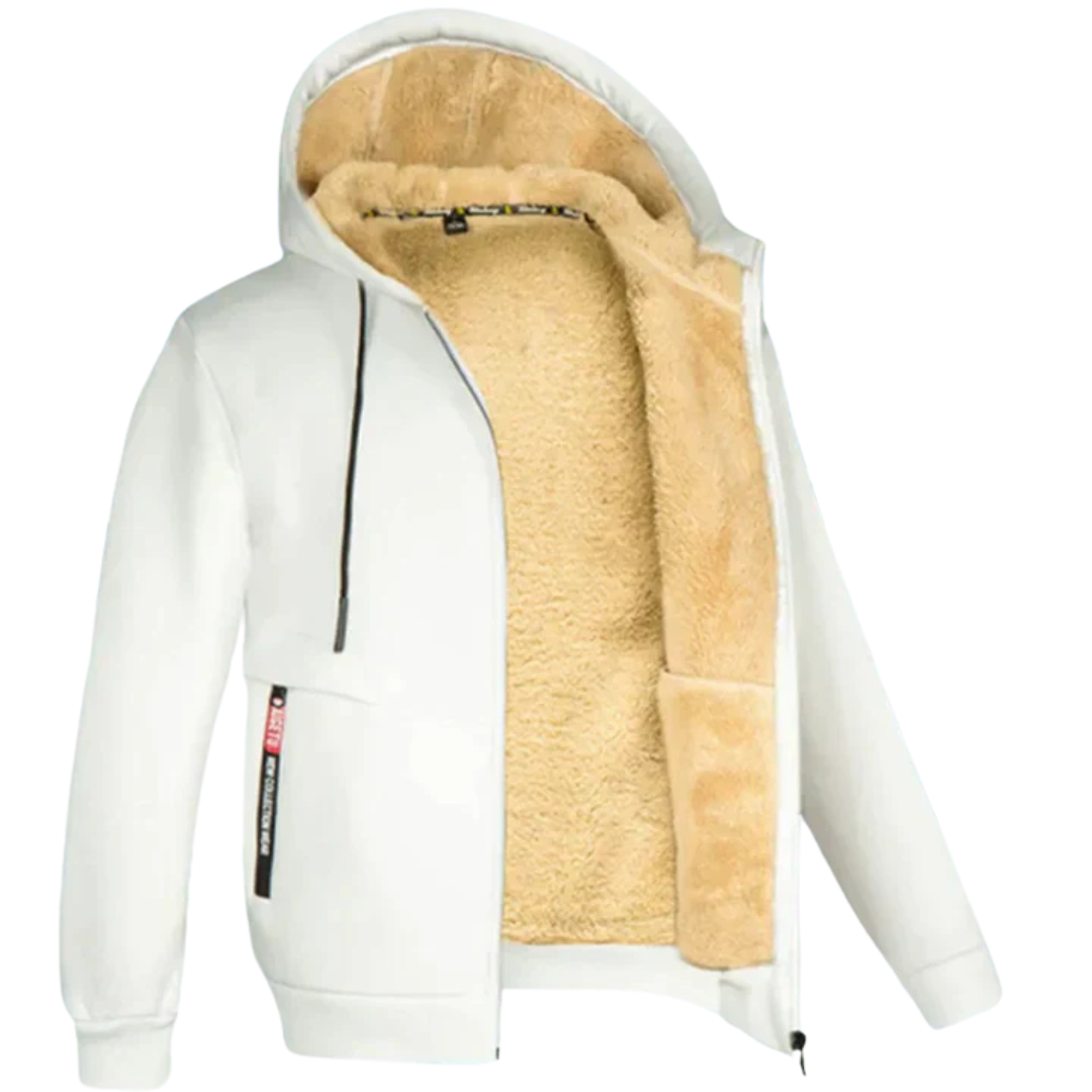Hans™｜Jacke mit Kapuze und Fleece