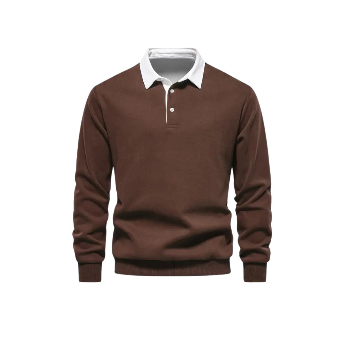 Klaus™｜klassisches Polo Sweatshirt