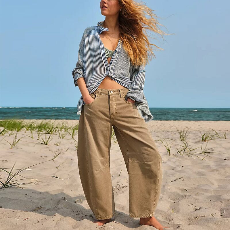 Lisa™ | Lockere Jeans im Barrel-Fit-Design
