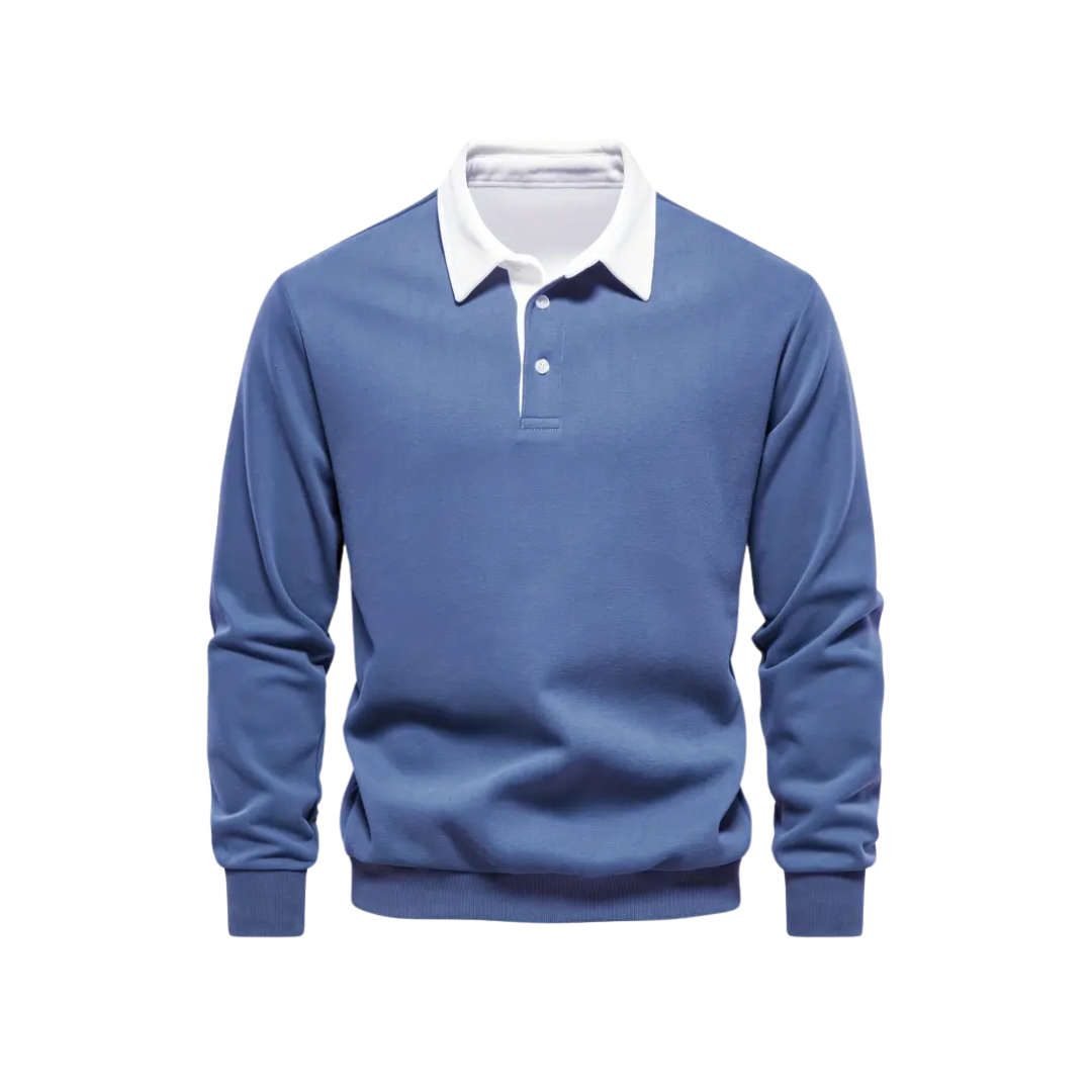 Klaus™｜klassisches Polo Sweatshirt