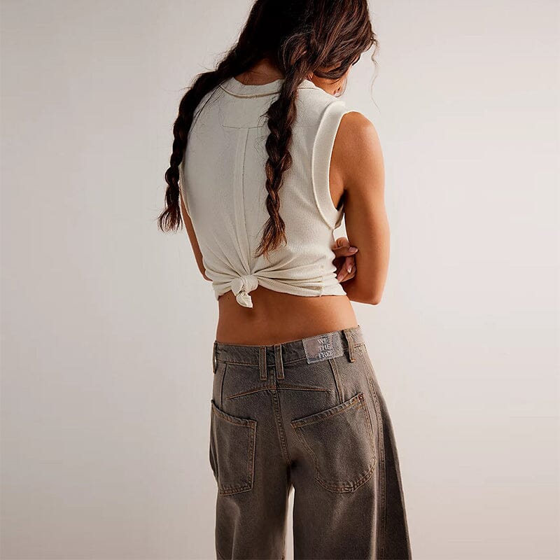 Lisa™ | Lockere Jeans im Barrel-Fit-Design