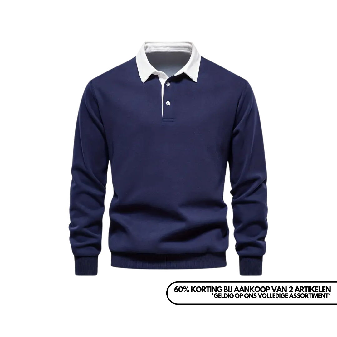 Klaus™｜klassisches Polo Sweatshirt