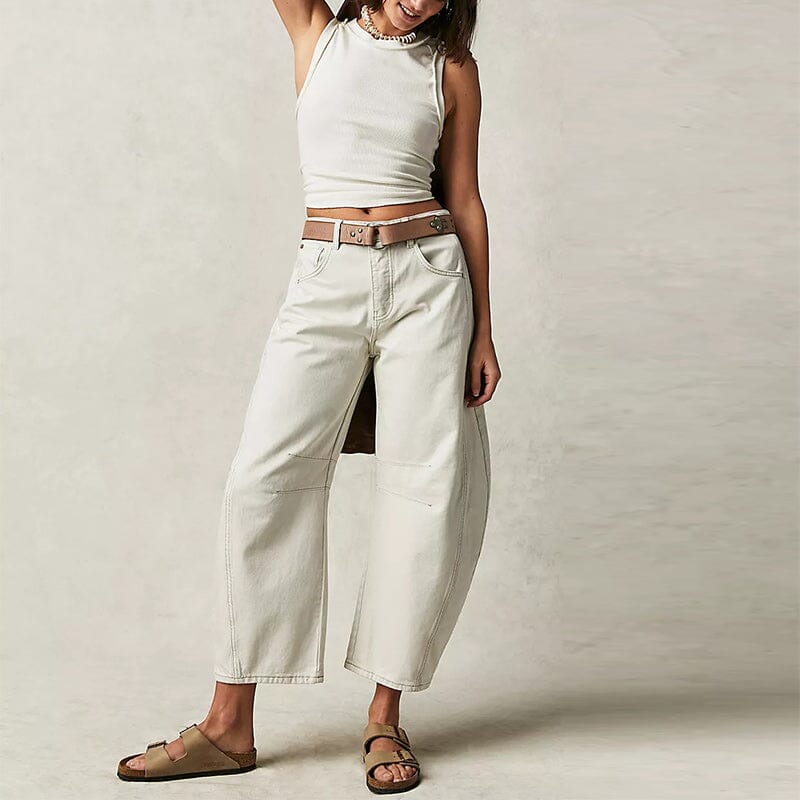 Lisa™ | Lockere Jeans im Barrel-Fit-Design