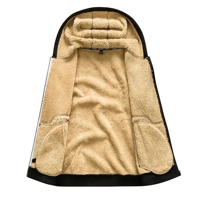 Hans™｜Jacke mit Kapuze und Fleece