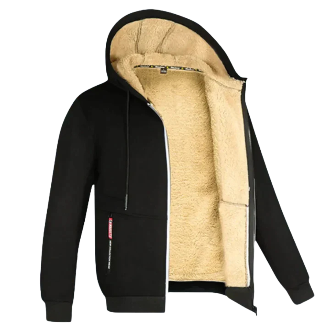 Hans™｜Jacke mit Kapuze und Fleece