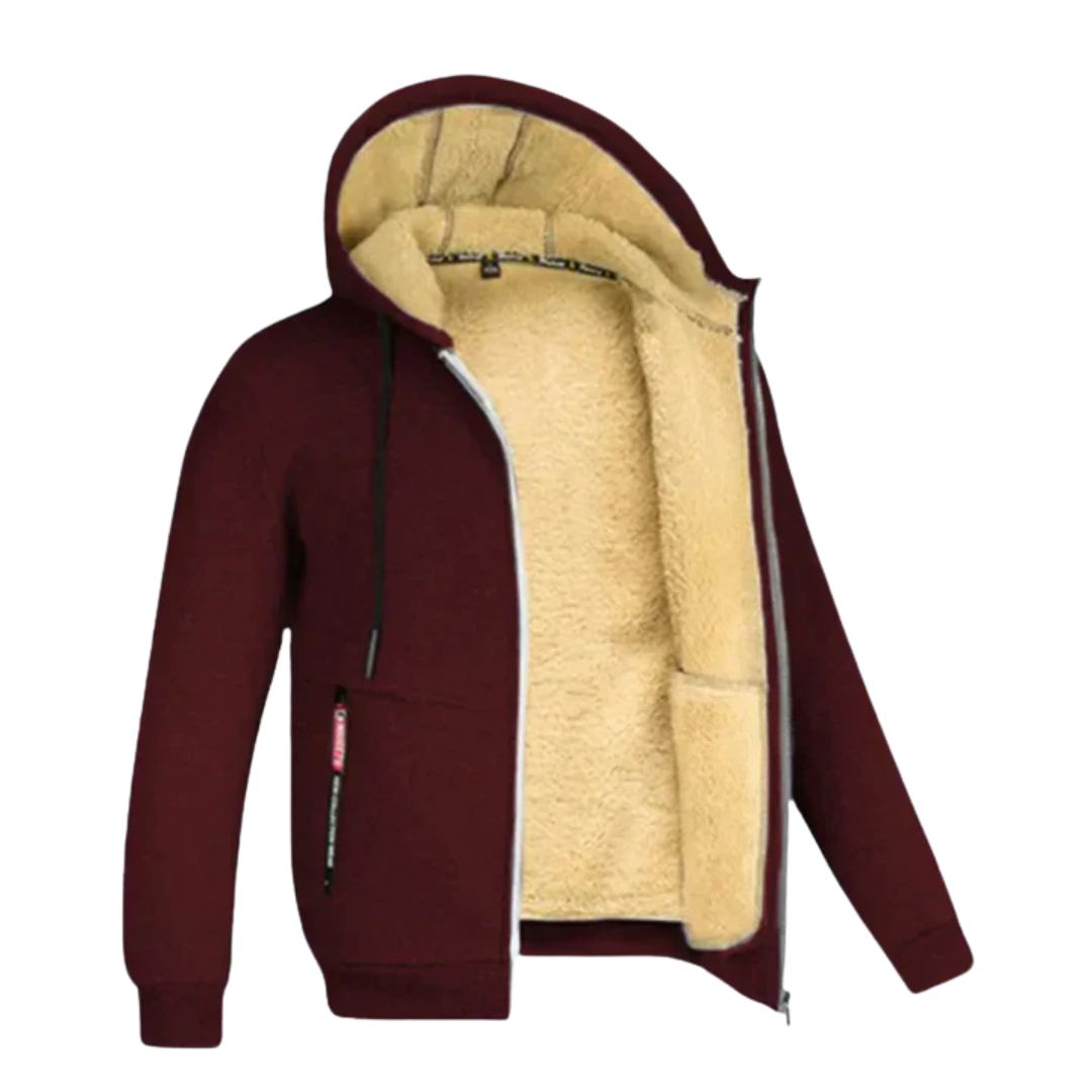 Hans™｜Jacke mit Kapuze und Fleece