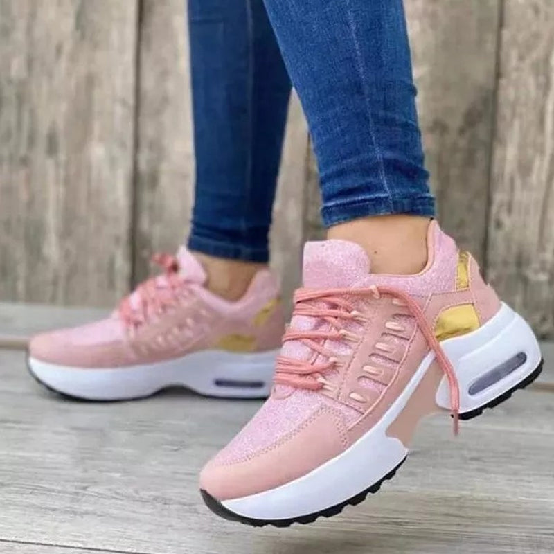 Maya™ | Damen-Schnürschuhe aus Mesh - heute im Angebot!