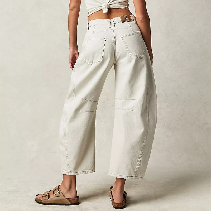 Lisa™ | Lockere Jeans im Barrel-Fit-Design