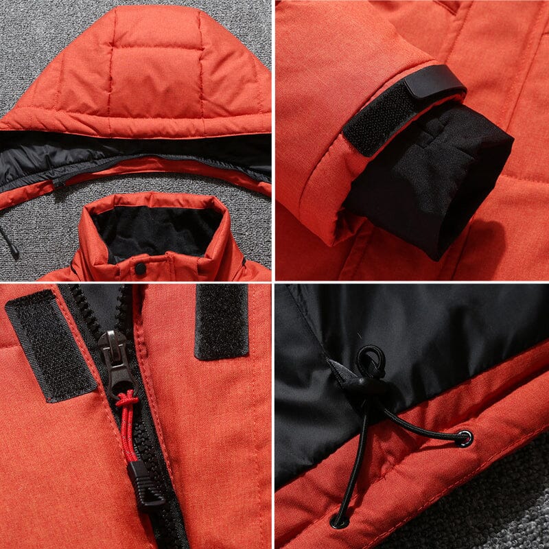 Florian™ | warme Winterjacke in verschiedenen Farben mit Kapuze