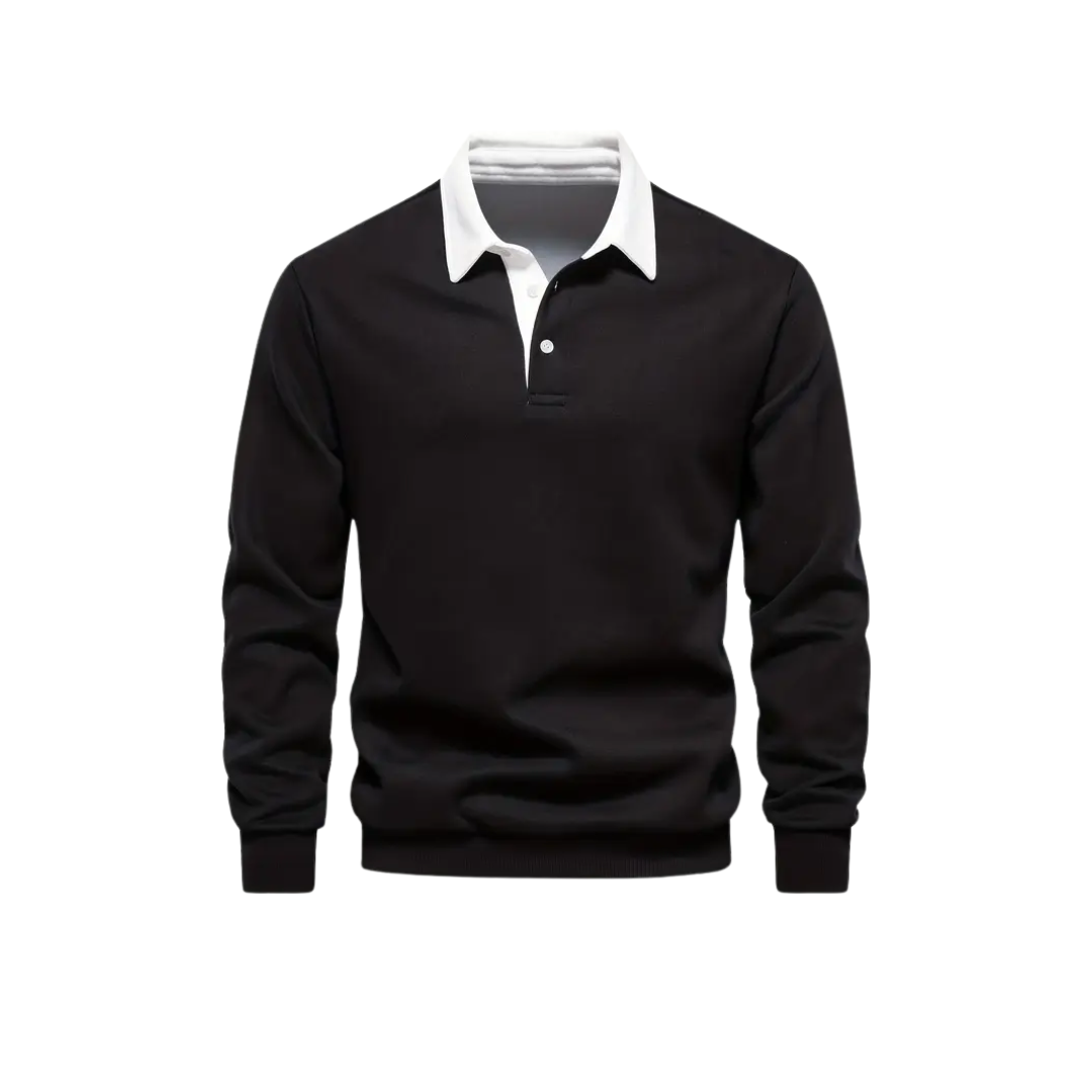 Klaus™｜klassisches Polo Sweatshirt