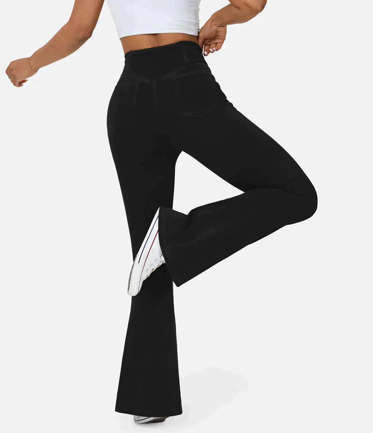 Carolin™ | Dehnbare Röhrenjeans mit hoher Taille