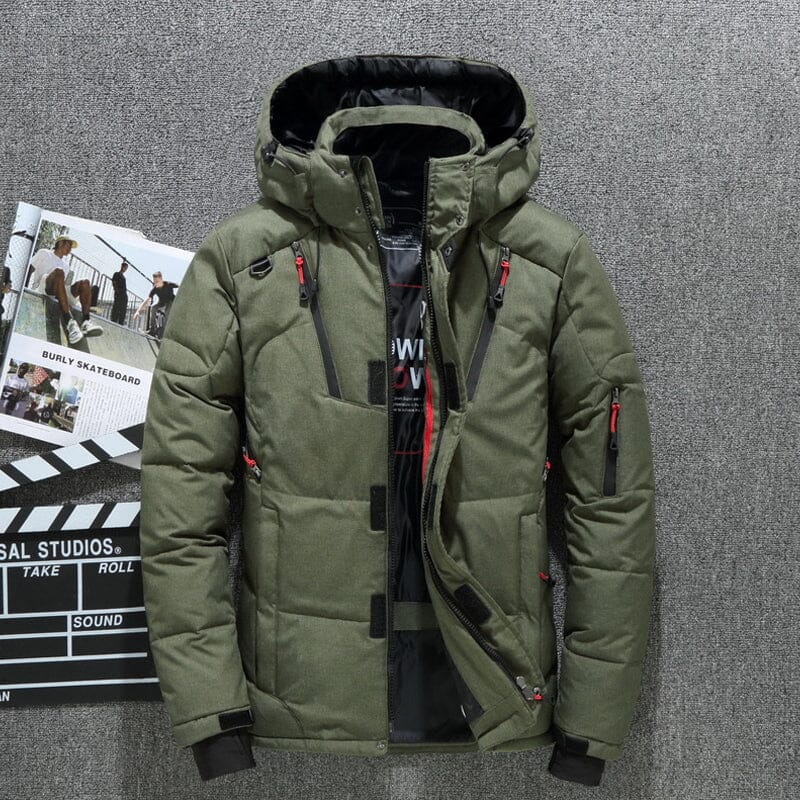 Florian™ | warme Winterjacke in verschiedenen Farben mit Kapuze