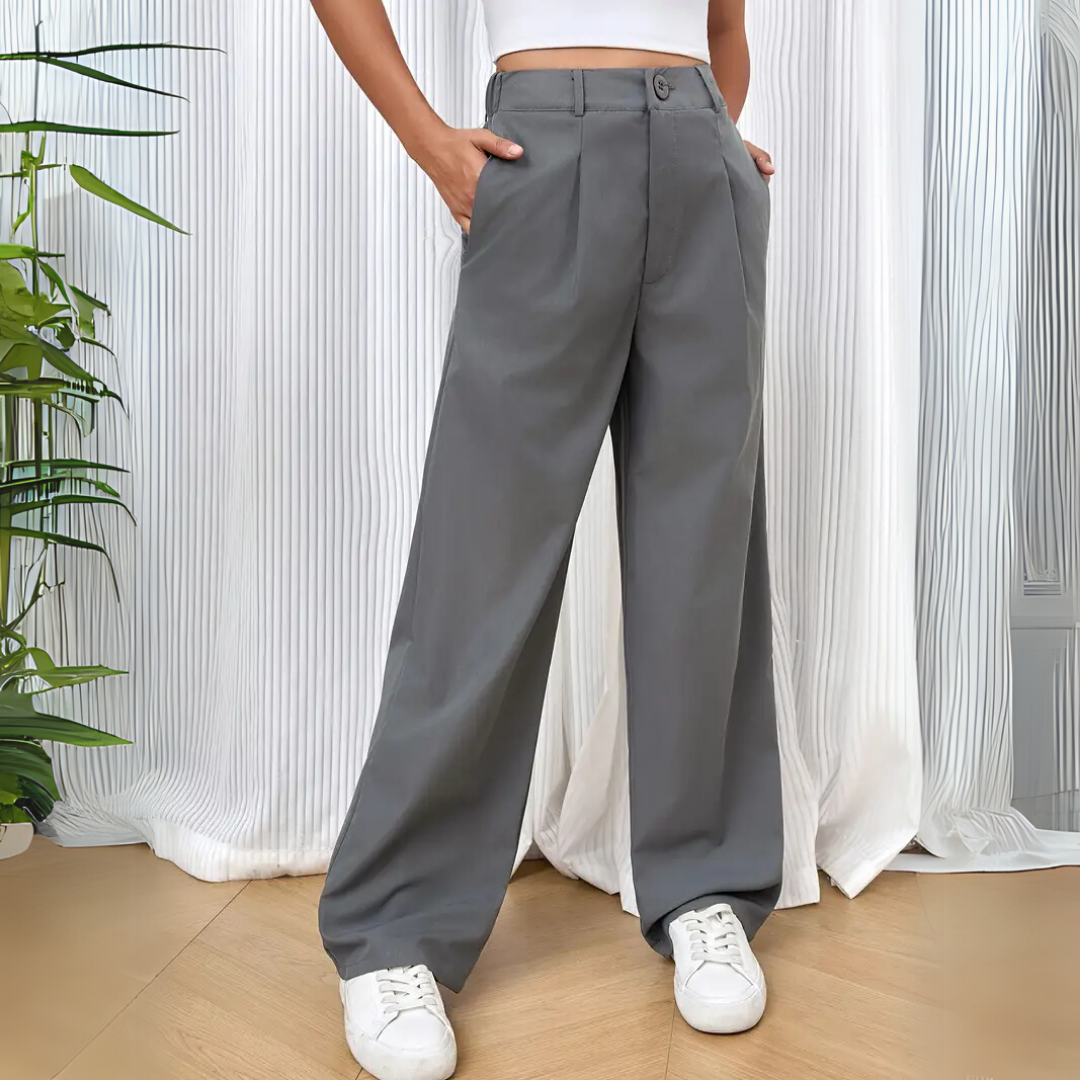 Ida™｜moderne graue Hose