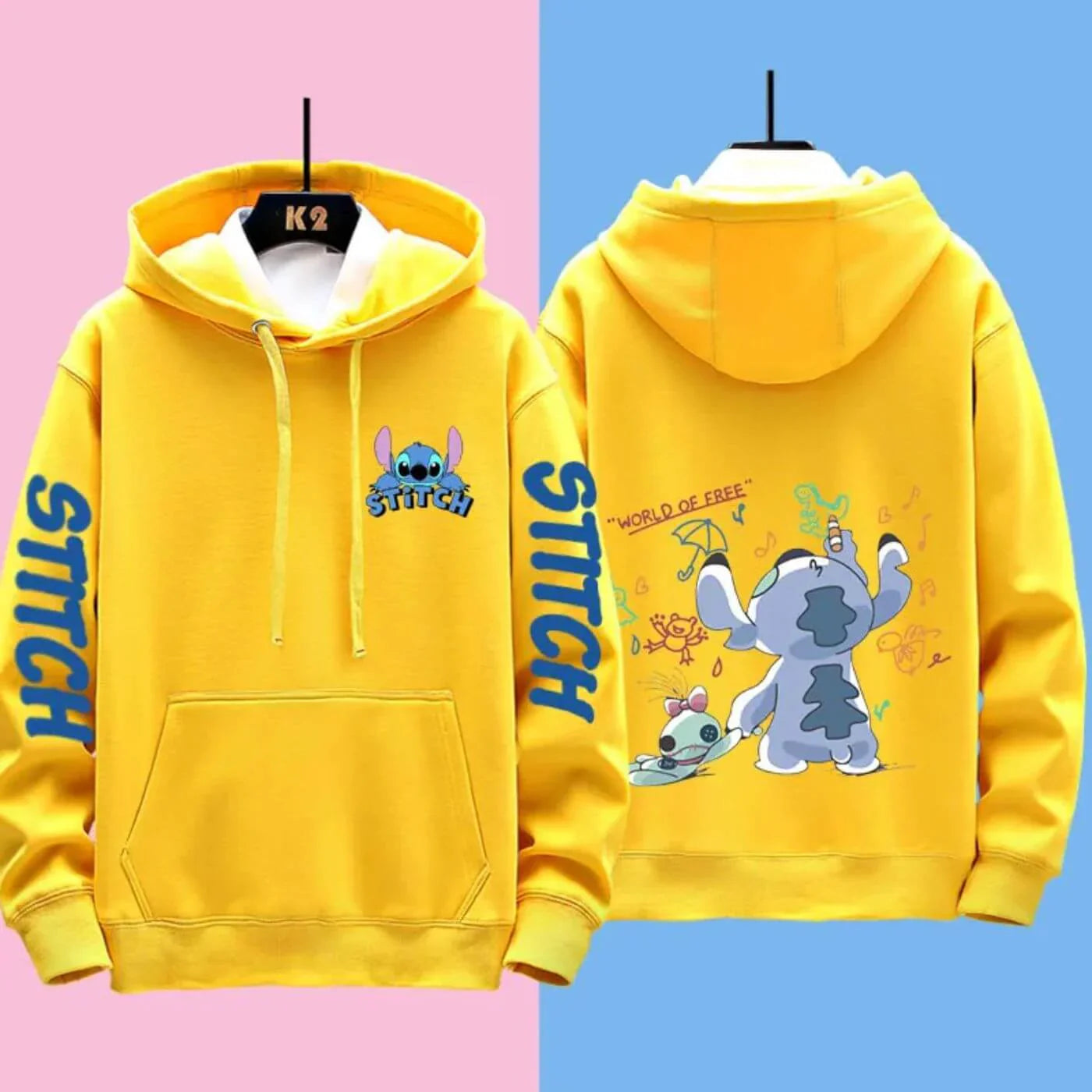 Kevin™ | Gemütlicher Stitch Kapuzenpullover