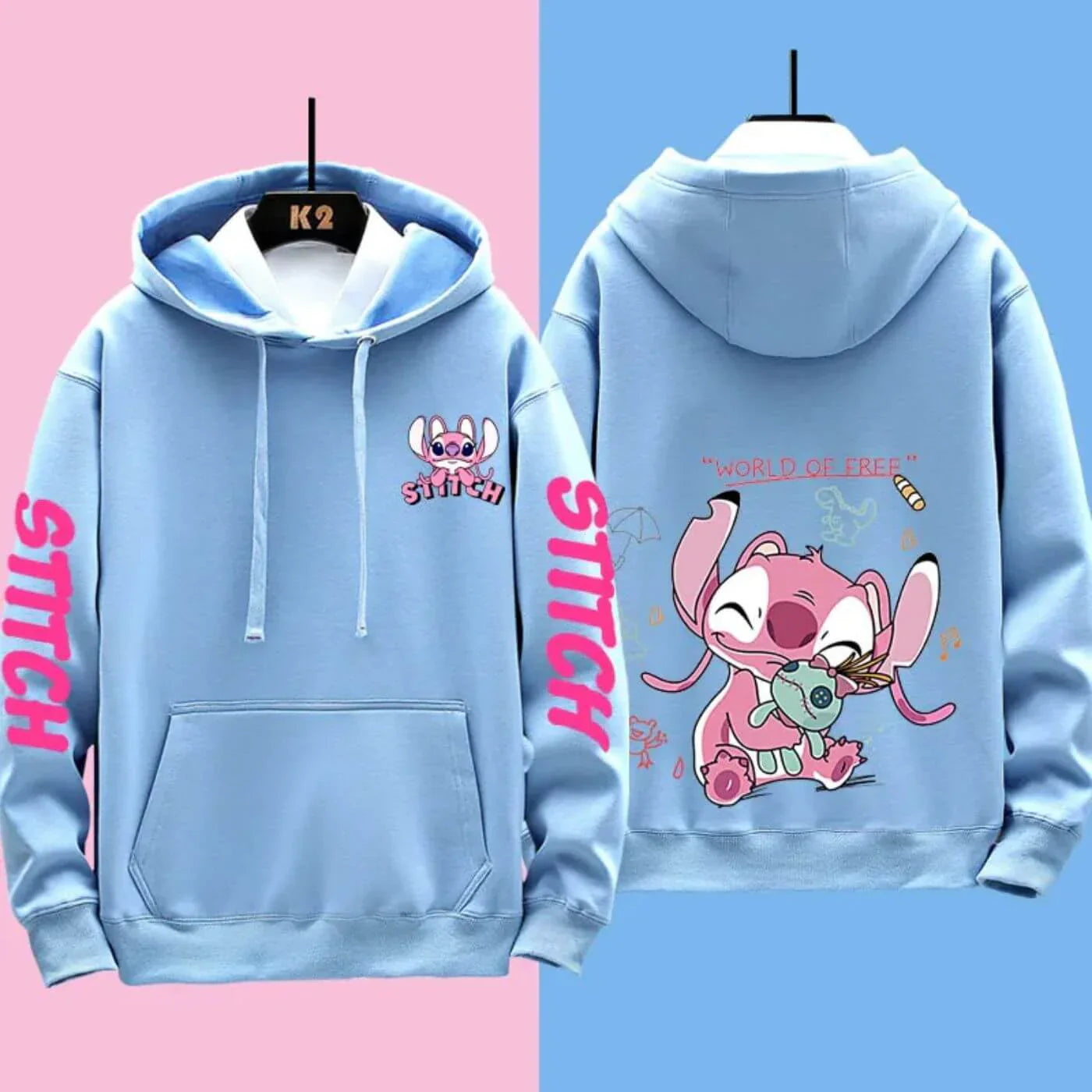 Kevin™ | Gemütlicher Stitch Kapuzenpullover