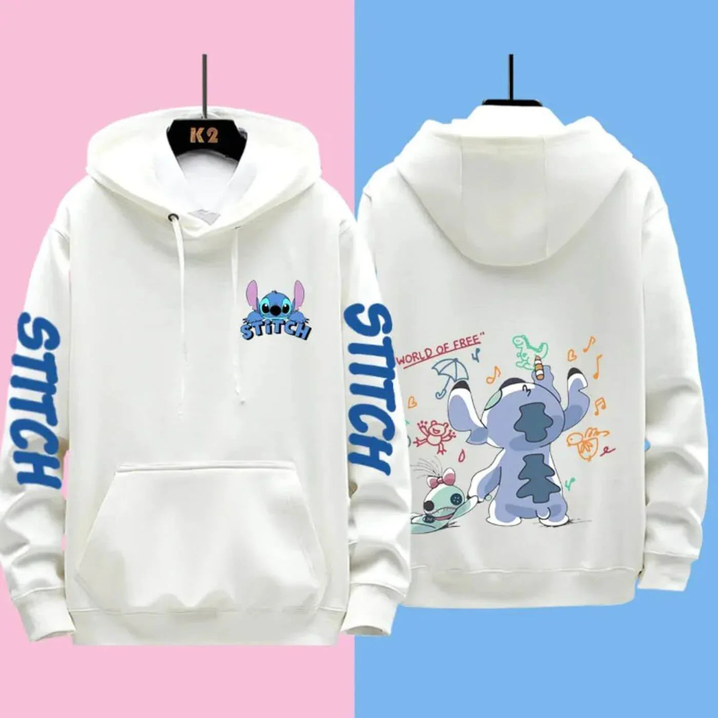 Kevin™ | Gemütlicher Stitch Kapuzenpullover