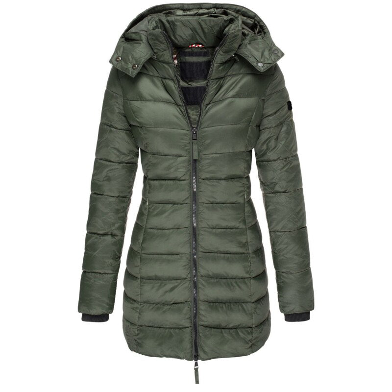 Mira™｜lange Daunenjacke