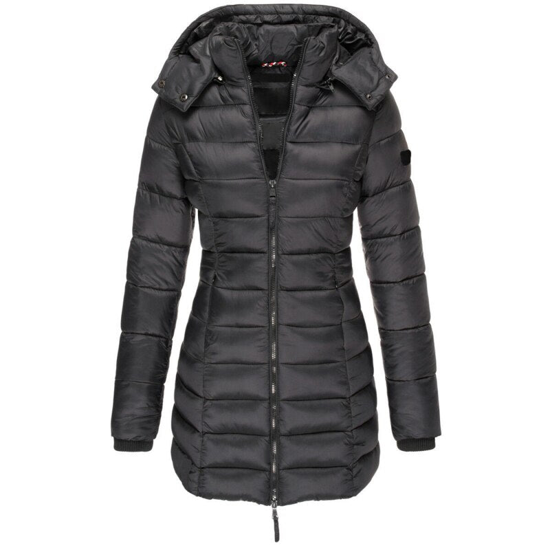 Mira™｜lange Daunenjacke