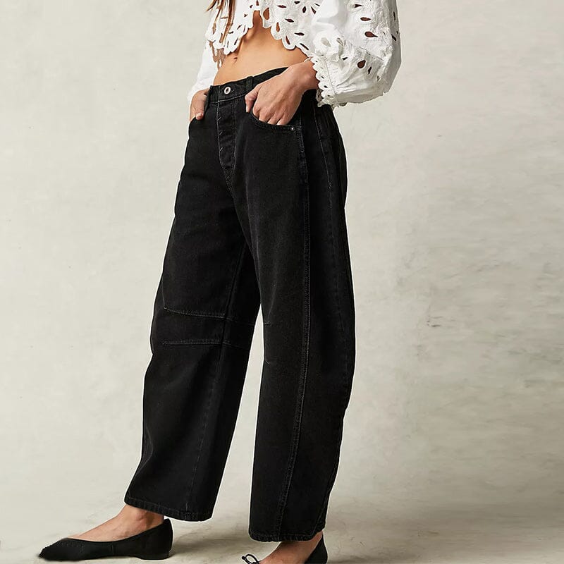 Lisa™ | Lockere Jeans im Barrel-Fit-Design