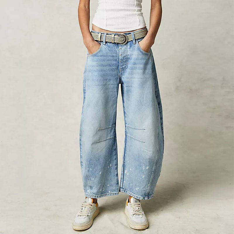 Lisa™ | Lockere Jeans im Barrel-Fit-Design