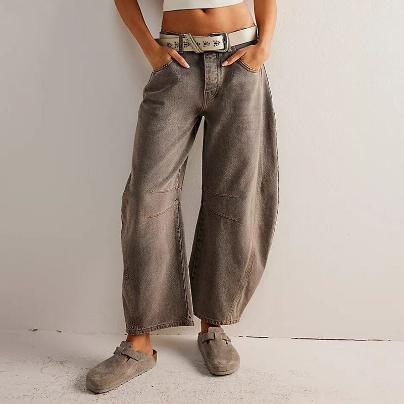 Lisa™ | Lockere Jeans im Barrel-Fit-Design