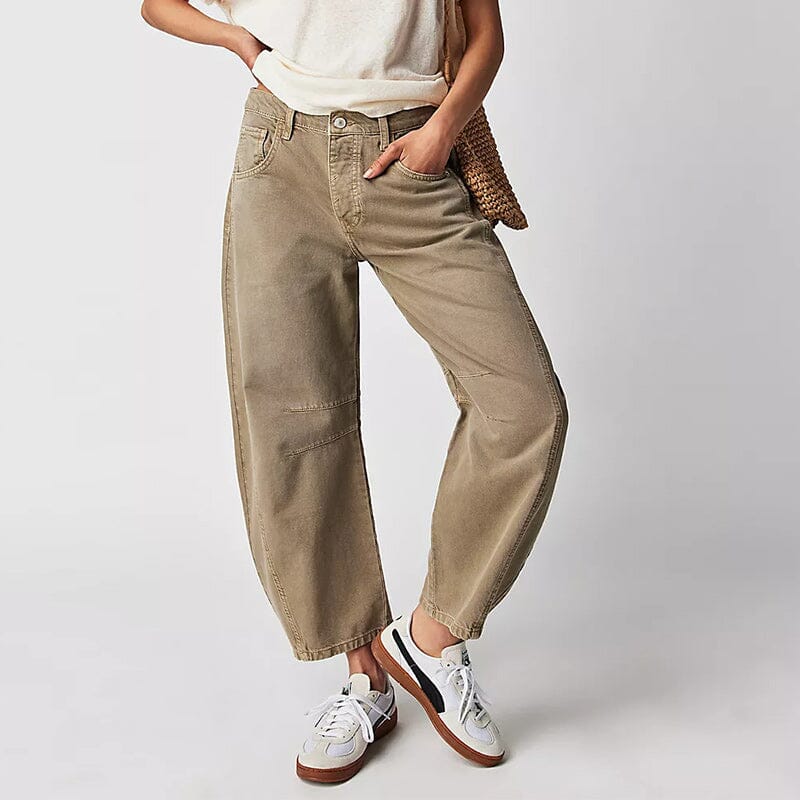 Lisa™ | Lockere Jeans im Barrel-Fit-Design