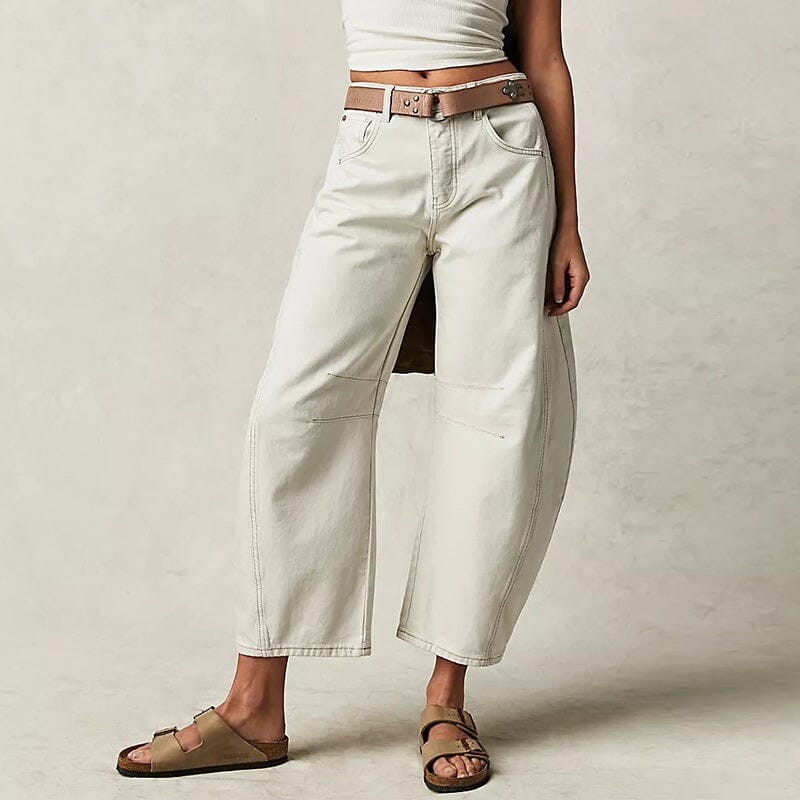 Lisa™ | Lockere Jeans im Barrel-Fit-Design